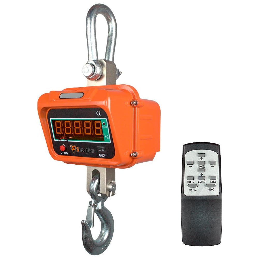 Изображение товара Крановые электронные весы KW 10000 кг с пультом и защитой