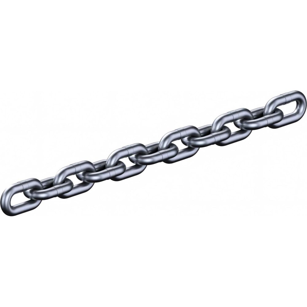 Изображение товара Цепь ЛИМ 6х27 10м высокопрочная стальная цепь для хозяйственных целей