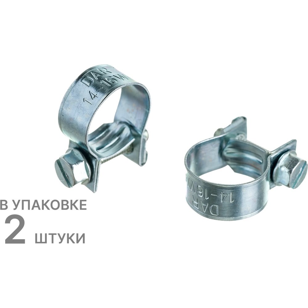Изображение товара Хомут DAR 50682 14-16 мм силовой