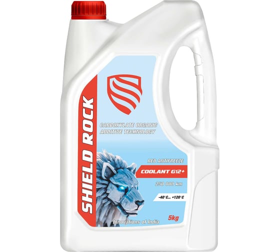 Изображение товара Антифриз Shield Lubricants SHIELD ROCK COOLANT PREMIUM G12+ 5 л 350936