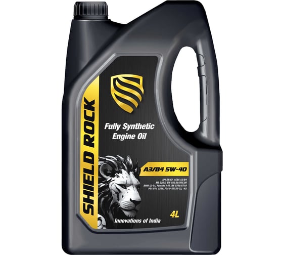 Изображение товара Масло Shield Lubricants SHIELD ROCK A3/B4 5W-40 4 л 351193