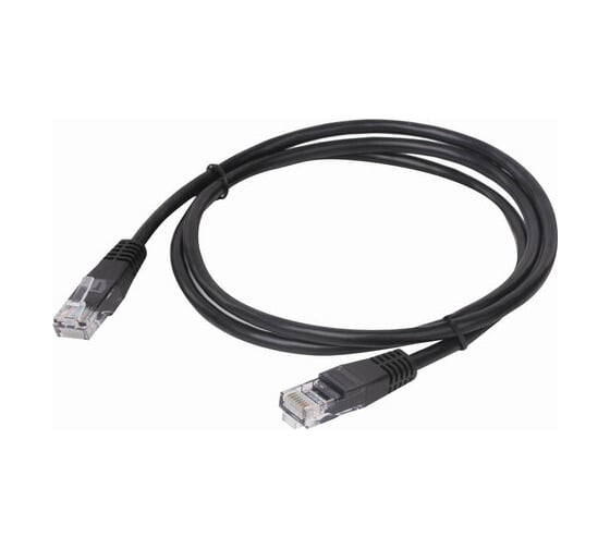Изображение товара Кабель SONNEN патч-корд UTP 5e категория RJ-45 1м для подключения по локальной сети LAN 513122