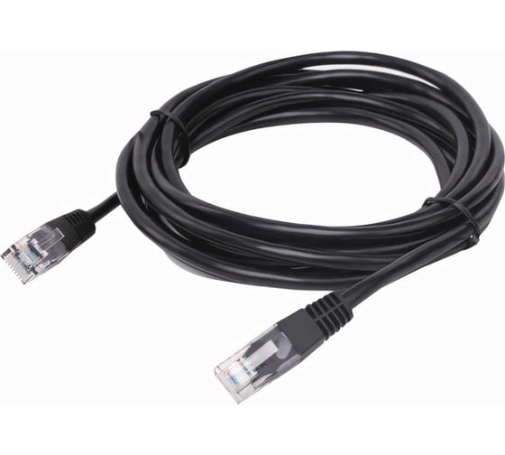 Изображение товара Кабель SONNEN патч-корд UTP 5e категория RJ-45 3м для подключения по локальной сети LAN 513123