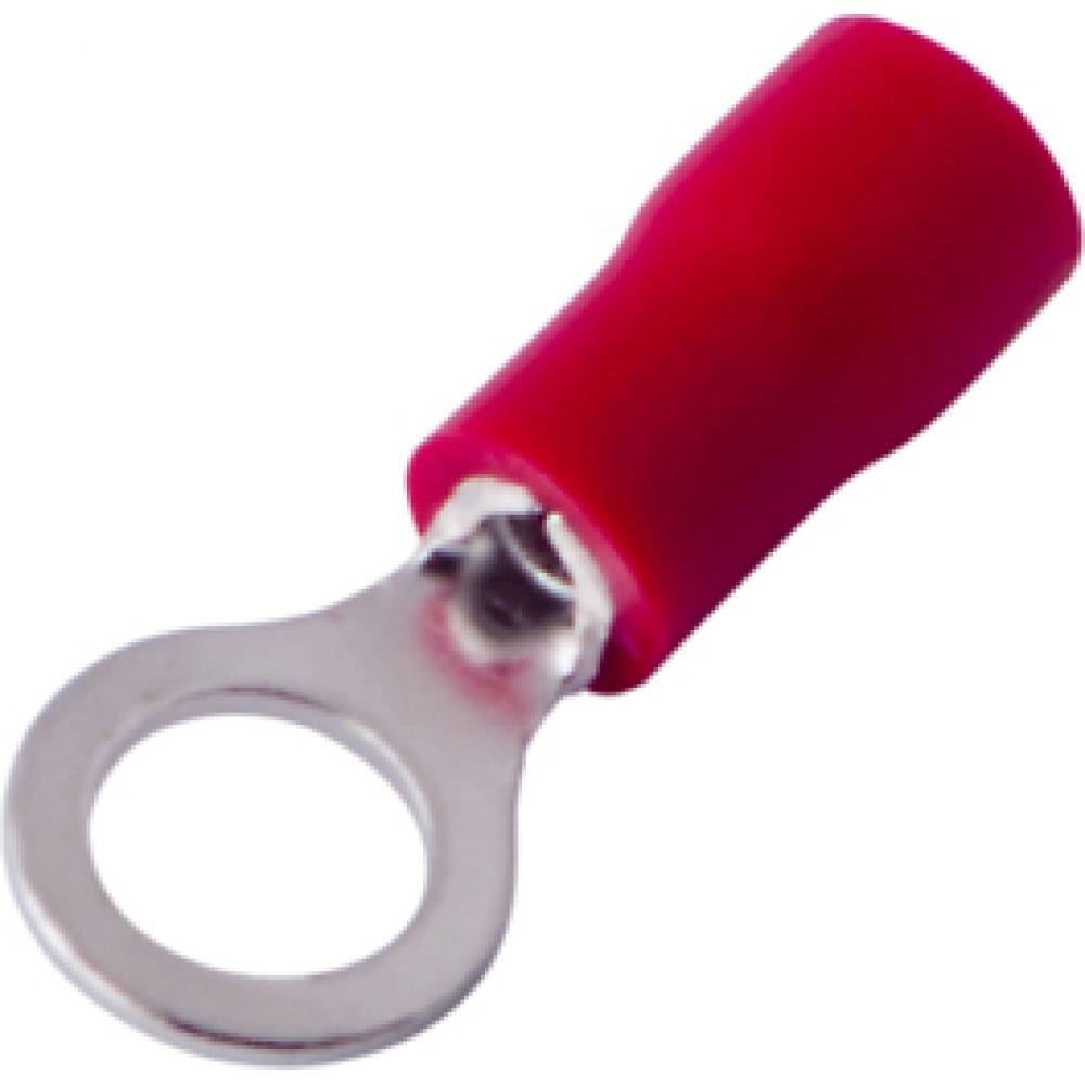Кольцевой изолированный наконечник REXANT наконечник кольцевой изолированный нки 1 5 4 мм красный 10 шт