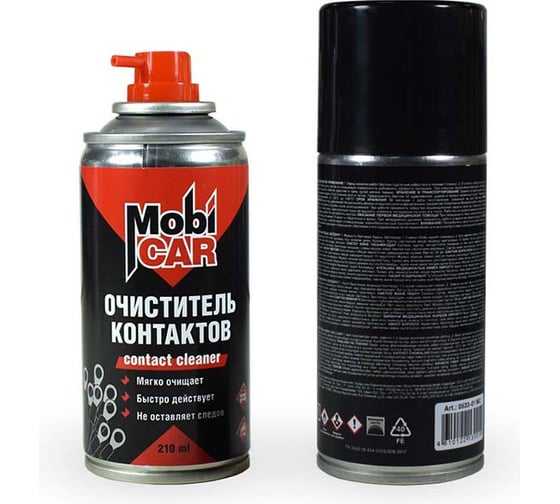 Изображение товара Очиститель контактов Mobicar, 210 мл 0533-02 MC