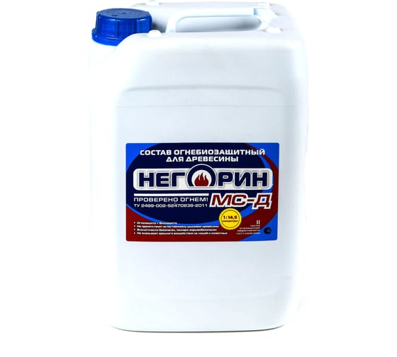Изображение товара Огнебиозащита Woodstock НЕГОРИН-МС-Д концентрат 1:14,5 10 кг (155 кг готового состава) ЗОР00005353