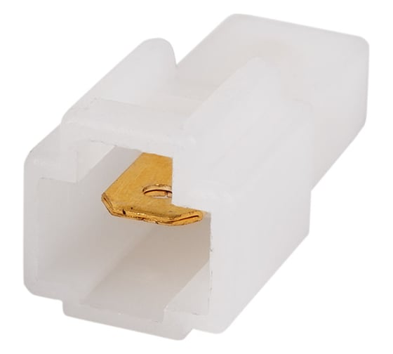 Изображение товара Плоская клемма REXANT штекер 6.3 мм 1-1.5 мм2 + колодка 50 шт 08-0951