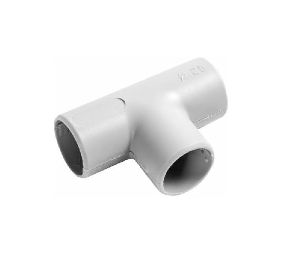 Изображение товара Тройник для труб Экопласт TI25G D25мм 41325HF