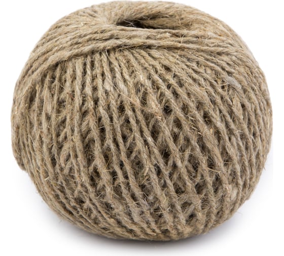 Изображение товара Шпагат Gamma ШЛ9 100% лён, 1.3 мм, 109 я, 100 м, суровый 714245