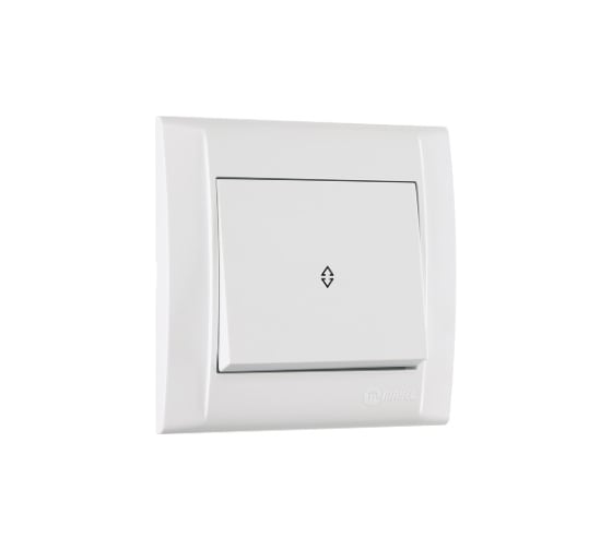 Изображение товара Переключатель MAKEL 1-клавишный СП Defne 10А IP20 бел. 42001005