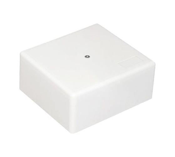 Изображение товара Огнестойкая коробка Экопласт MB75 E-110, о/п 75х75х40, с гладкими стенками, IP41, 5P, белый 46231PE-HF-W