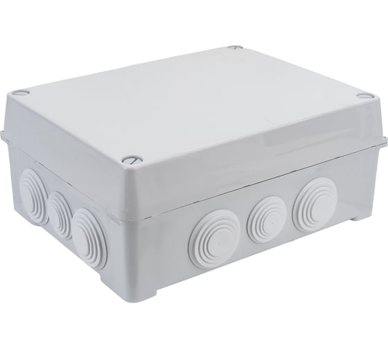 Изображение товара Распределительная коробка Экопласт JBS300 о/п 300х250х120, 12 выходов, IP65 44030HF