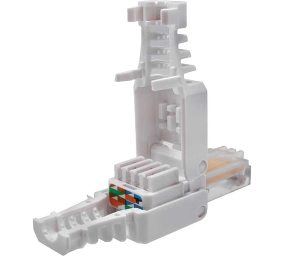 Изображение товара Коннектор SUPRLAN 8P8C U/UTP Cat.5e (RJ-45) безынструментальный (DIY) 10-0218-1