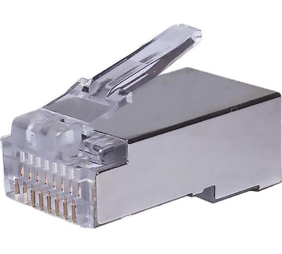 Изображение товара Коннекторы SUPRLAN 8P8C F/UTP Cat.5e (RJ-45) (10 pcs) (DIY) 10-0231-1