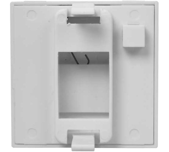 Изображение товара Лицевая панель SUPRLAN 1 порт (45x45, Keystone, шторка) (DIY) 10-0304-1
