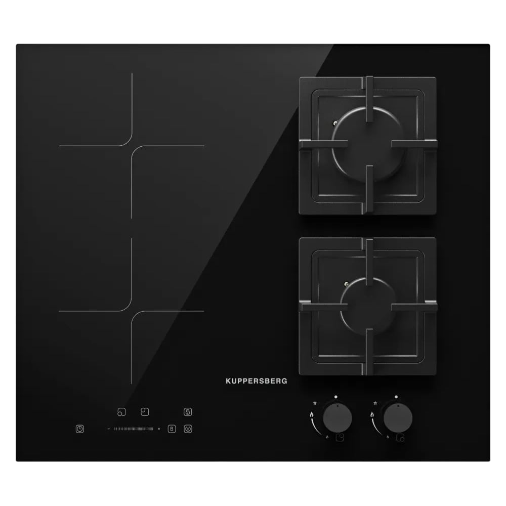 Изображение товара Варочная поверхность KUPPERSBERG IGS 601 8607 индукционная/газовая 4 конфорки