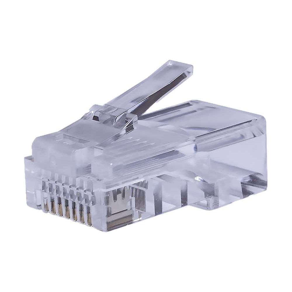 Изображение товара Коннекторы SUPRLAN 8P8C U/UTP Cat5e RJ-45 (10 шт) для самостоятельной сборки