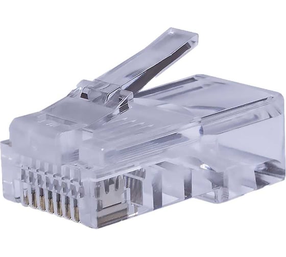 Изображение товара Коннекторы SUPRLAN 8P8C U/UTP Cat.5e (RJ-45) (10 pcs) (DIY) 10-0209-1