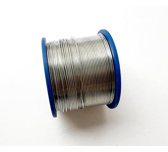 Изображение товара Припой оловянно-свинцовый с канифольным флюсом ИЗАГРИ ПОС-61 ФРК525-2-Т2 1.0мм 250г