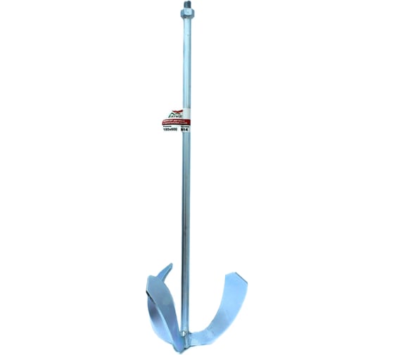 Изображение товара Насадка для миксера оцинкованный (для вязких строительных смесей) MV3L 180x600 мм, M14 SKYWER SK-MV3L 180х600хM