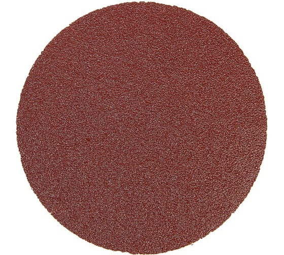 Изображение товара Круг абразивный шлифовальный под липучку (10 шт; 125 мм; Р80) ТУНДРА 1124372