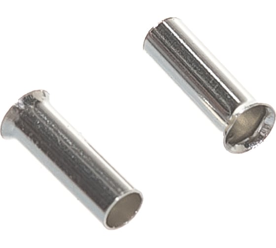 Изображение товара Штыревой втулочный наконечник REXANT L-7 мм, 2.5 мм2 (НШВ 2.5-8/НГ 2.5-7), 100 шт. 08-0807