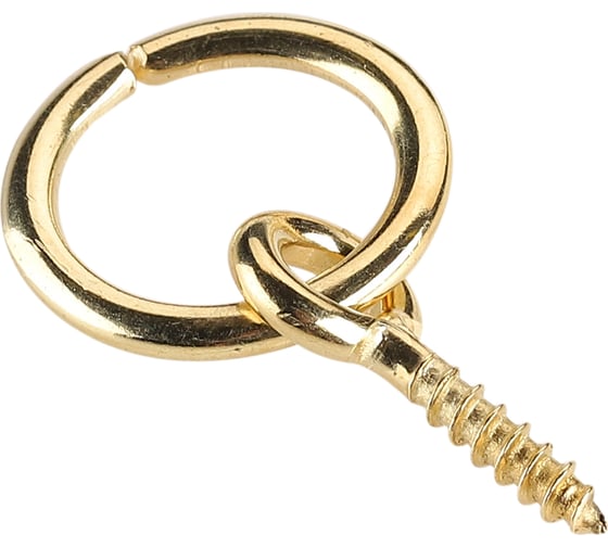 Изображение товара Кольцо для картины ЕВРОПАРТНЕР D11мм, с петлей-шурупом 2шт. 13 3034 1