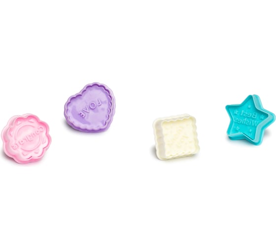Изображение товара Набор форм для вырезания теста Attribute PASTEL 4 шт. ABP204