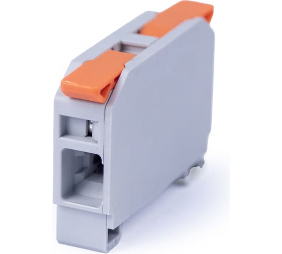 Изображение товара Клемма соединительная Cabeus универсальная проходная 1 полюс с рычагом на DIN-рейку 25,0 (1шт) MX-25