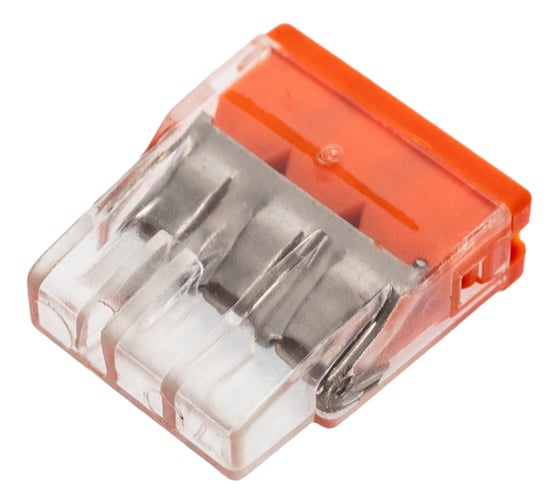 Изображение товара Клемма соединительная Cabeus 3-х проводная с пастой 0,5-2,5 (10шт) (WAGO 2273-243) MX3358A-3P