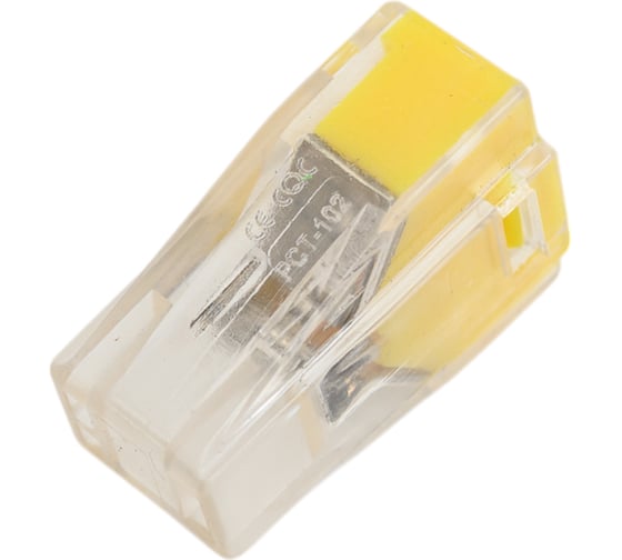 Изображение товара Клемма соединительная Cabeus 2-х проводная 2,5-4,0 (10шт) (WAGO 773-602) PCT-102