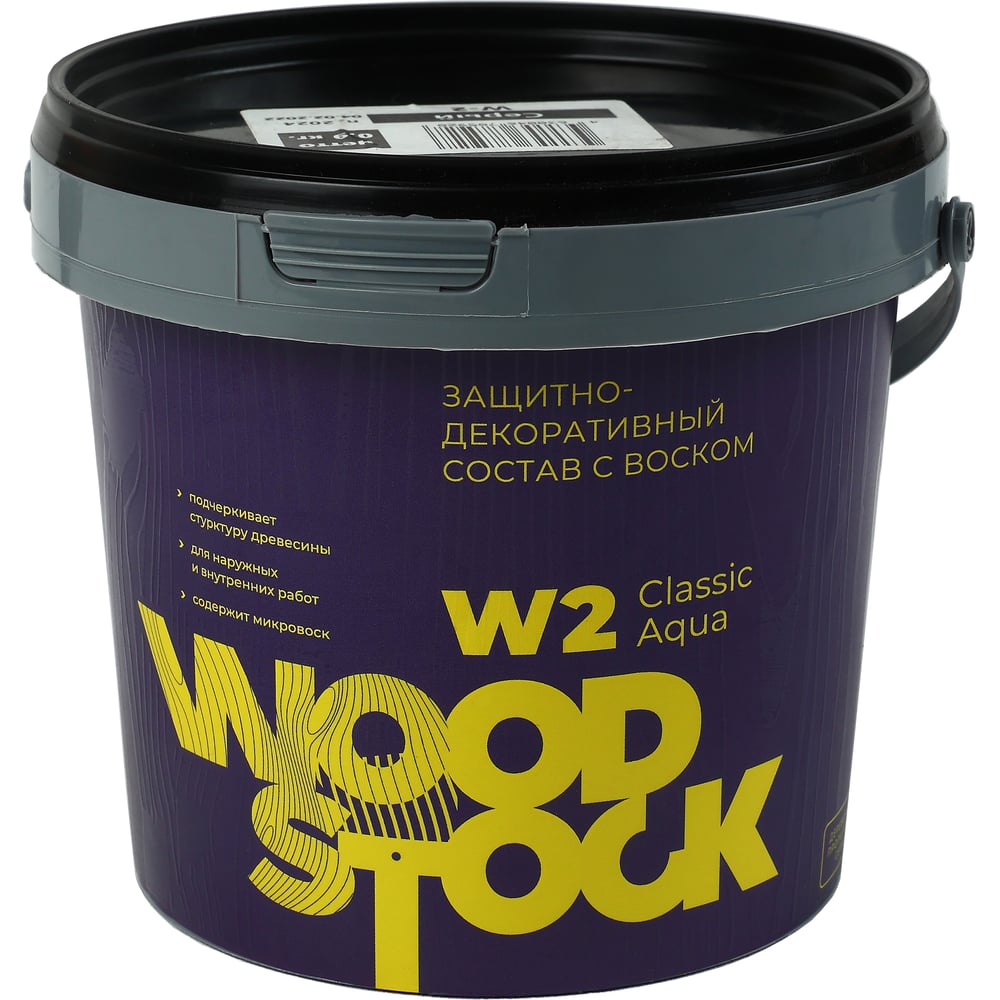 Изображение товара Защитно-декоративный антисептик Woodstock Лиственница 208, шелковисто-матовый, 0,9 кг Изображение товара Защитно-декоративный антисептик Woodstock Лиственница 208, шелковисто-матовый, 0,9 кг