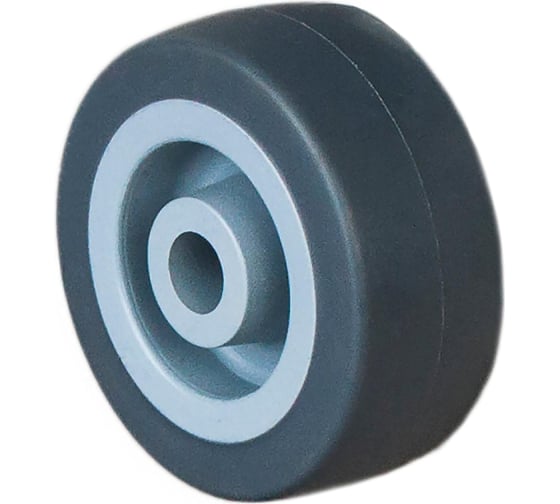 Изображение товара Колесо (50 мм; пластик/резина) Стройбат 349840