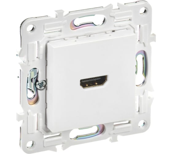 Изображение товара Розетка IEK SKANDY HDMI SK-H01W арктический белый SK-H10-K01