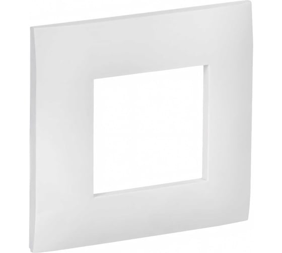 Изображение товара Рамка IEK SKANDY 1-местная SK-F01W арктический белый SK-M12-K01