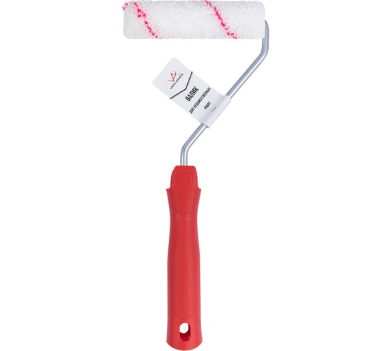 Изображение товара Валик для художественных работ Vista-Artista RVP-02 полиэстер 11 см, 5 шт, красный 703111