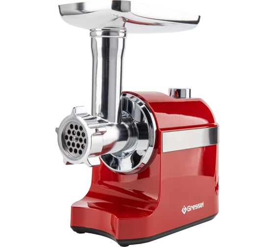 Изображение товара Электрическая мясорубка Gressel красный GMG-1702