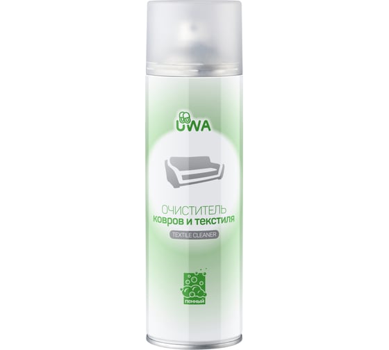 Изображение товара Очиститель ковров и текстиля UWA пенный (аэрозоль) UA650