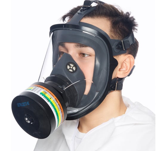 Изображение товара Противогаз фильтрующий ДОТпро 320 марки А2В2Е2К2Р3 R D категории 2 по маске панорамной МАГ 102-131-0118