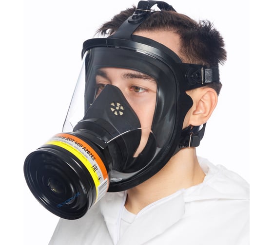 Изображение товара Противогаз фильтрующий ДОТ 460 марки А2В2Е2 категории 2 по маске панорамной МАГ 102-131-0016