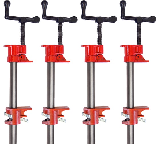 Изображение товара Набор трубных струбцин VIRA 1/2" 4 шт. 203312