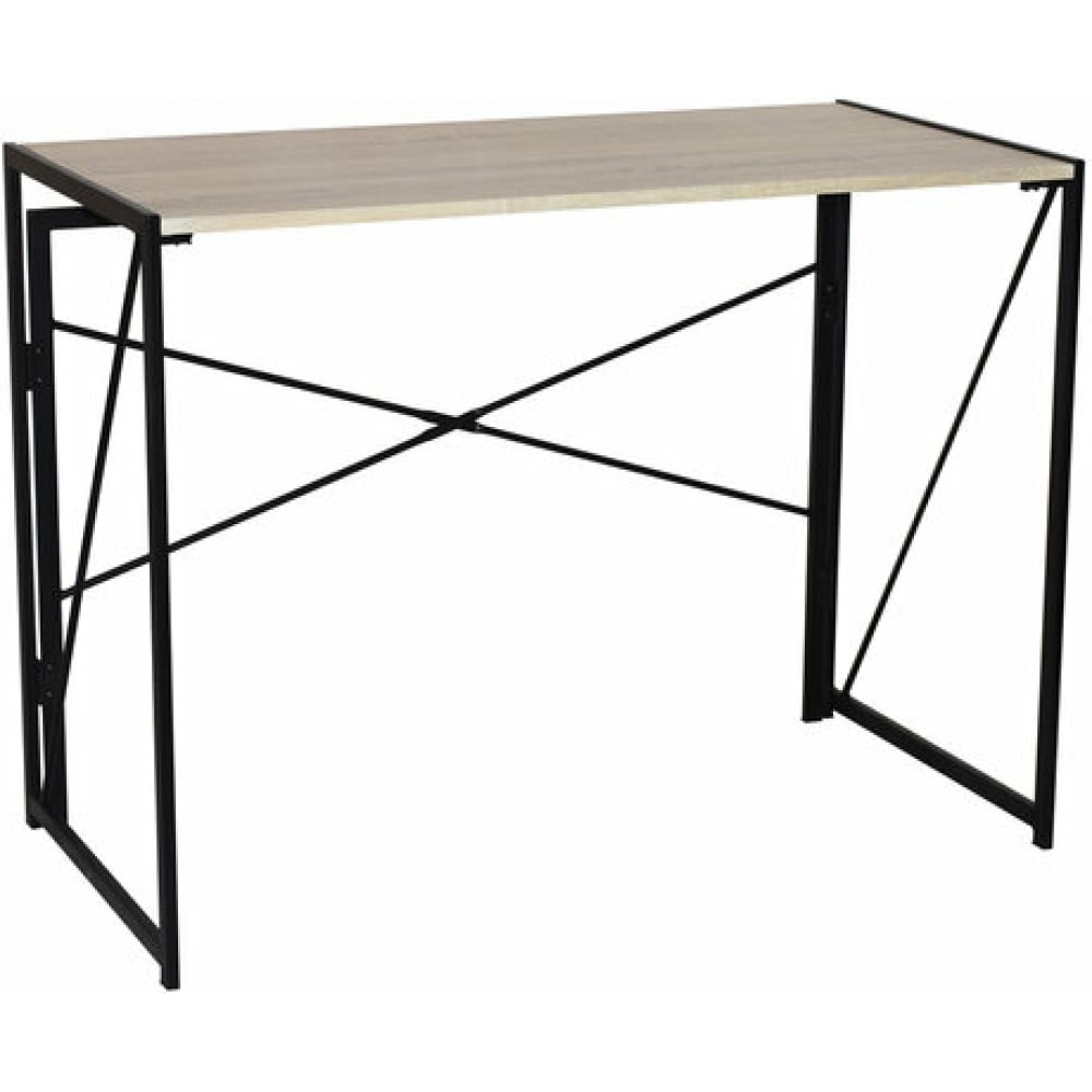 Стол BRABIX стол на металлокаркасе brabix loft cd 002 ш1000 г500 в750мм складной дуб натуральный 641214