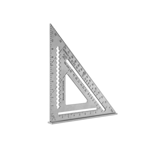 Изображение товара Угольник Свенсона метрический разметочный Vitatools из алюминия Ugolnik-svensona-310*310*430