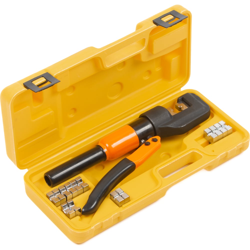 Изображение товара Гидравлический ручной кримпер WIEDERKRAFT 5 тонн для кабелей 4-70 мм²