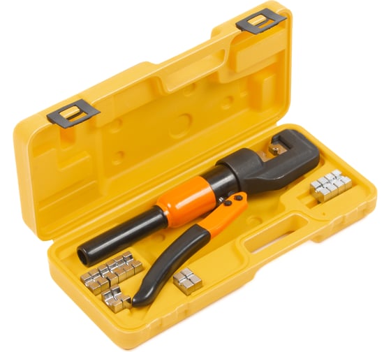 Изображение товара Ручной гидравлический пресс (кримпер) WIEDERKRAFT 5 т, 4-70 мм² WDK-PR0307050