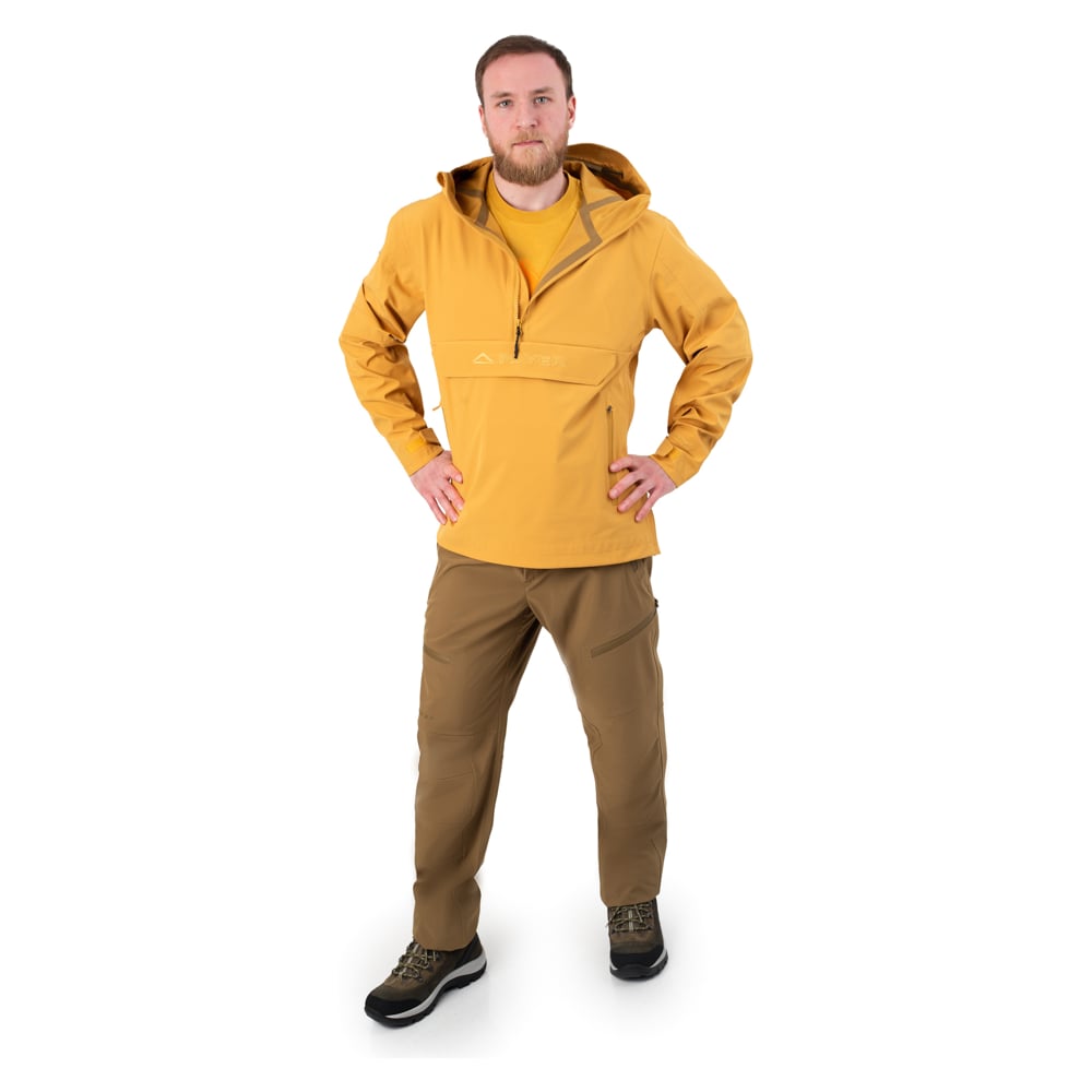Изображение товара Мужской костюм софтшелл PAYER демисезонный горчица-хаки 60-62