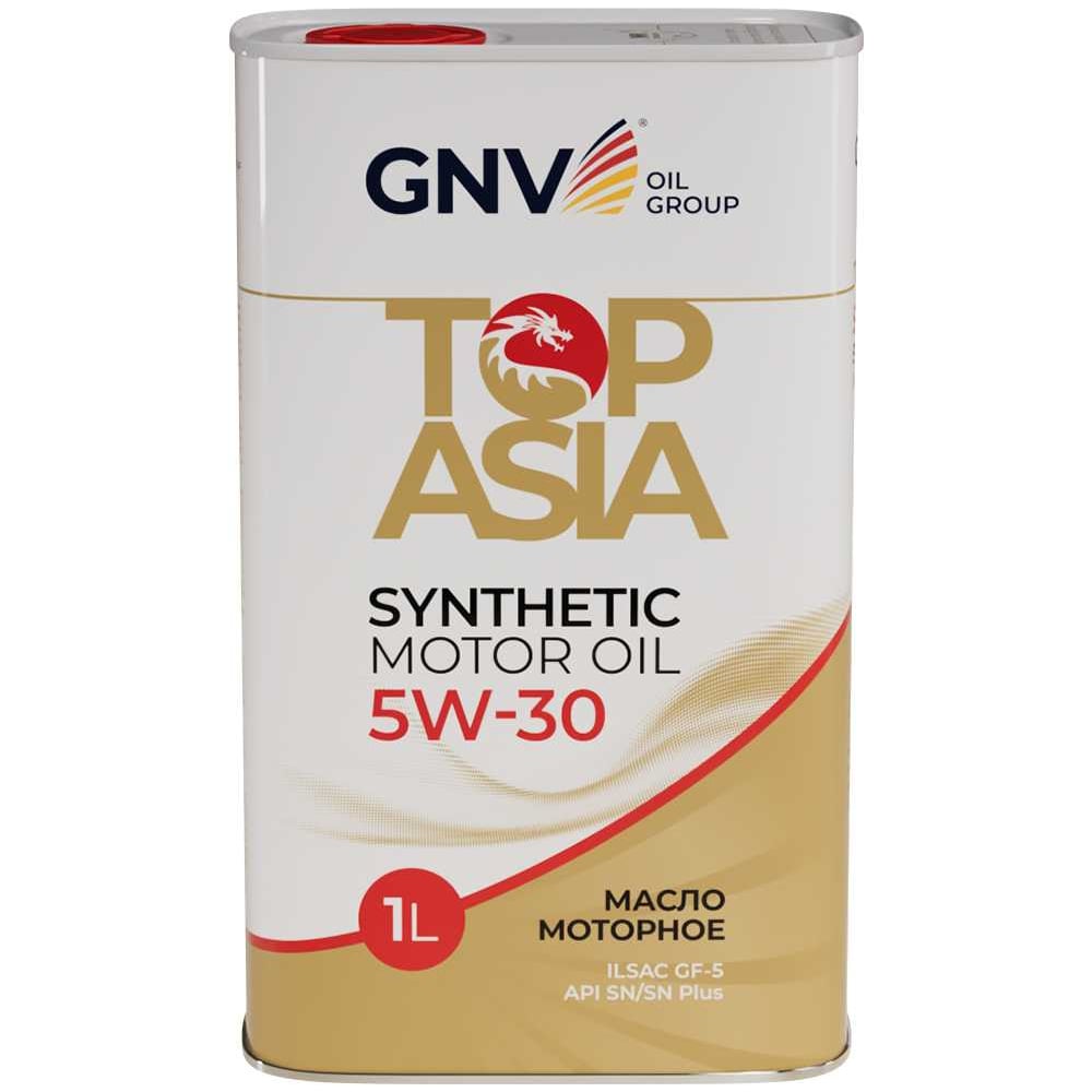 Изображение товара Масло моторное GNV Top Asia 5W-30 Synthetic, API SP, ILSAC GF-6A, 1 л GTA1011904020010530001