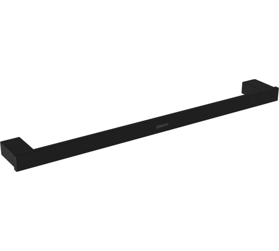 Изображение товара Полотенцедержатель Lemark SMOOTH LINE одинарный, чёрный 9782023