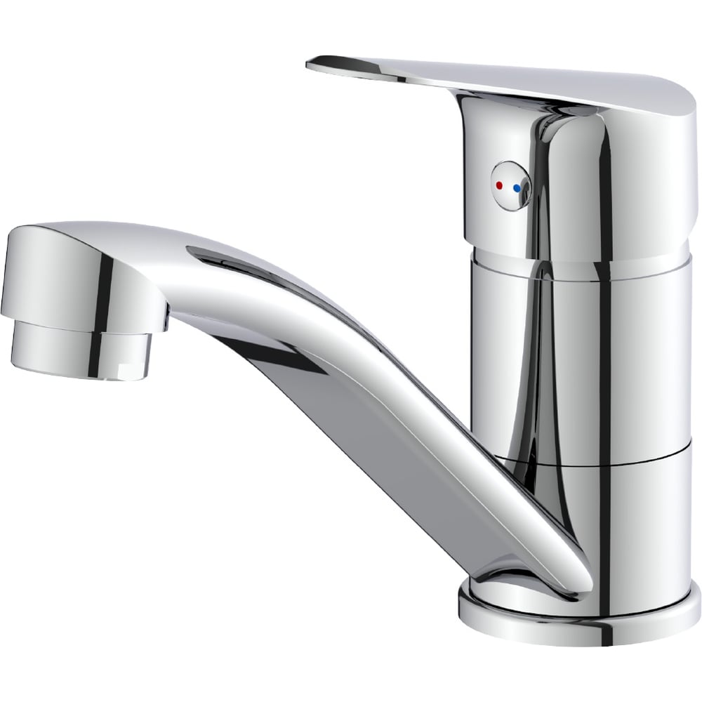 Изображение товара Смеситель для умывальника Lemark Партнер с поворотным изливом, хром LM6507C