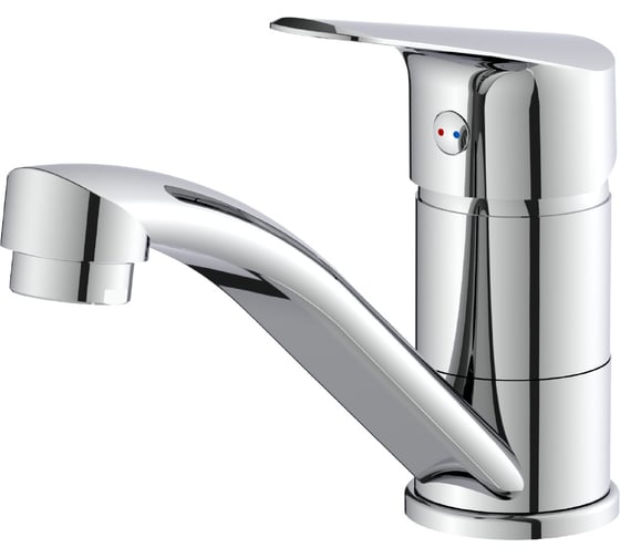 Изображение товара Смеситель для умывальника Lemark Партнер с поворотным изливом, хром LM6507C